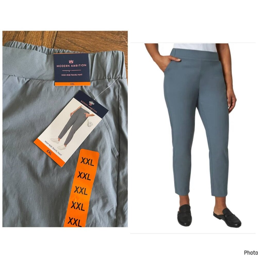NWT Modern Ambition Ladies' Travel Pant, Size XXL